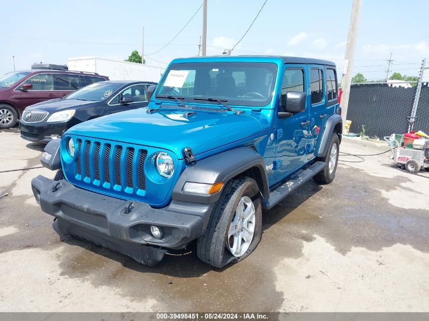 2020 Jeep Wrangler Unlimited Sport S 4X4 VIN: 1C4HJXDG6LW325754 Lot: 39498451