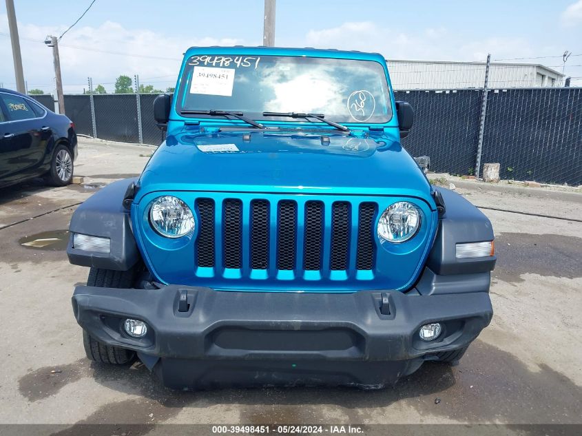 2020 Jeep Wrangler Unlimited Sport S 4X4 VIN: 1C4HJXDG6LW325754 Lot: 39498451