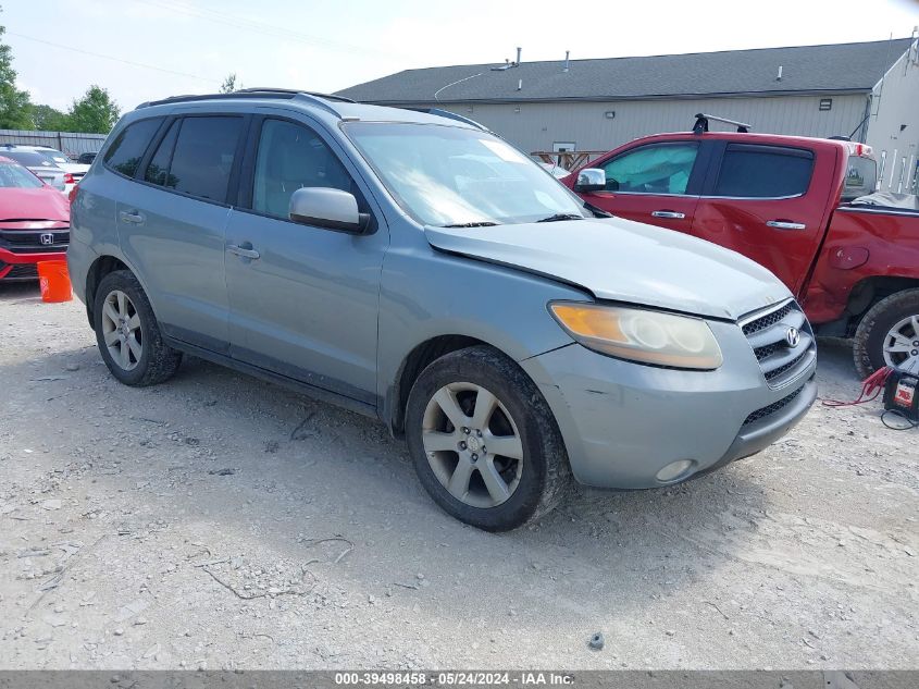 2007 Hyundai Santa Fe Limited/Se VIN: 5NMSH73E27H113606 Lot: 39498458