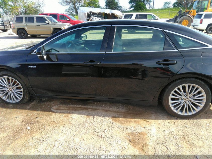 2021 Toyota Avalon Limited Hybrid VIN: 4T1DA1AB4MU010867 Lot: 39498468