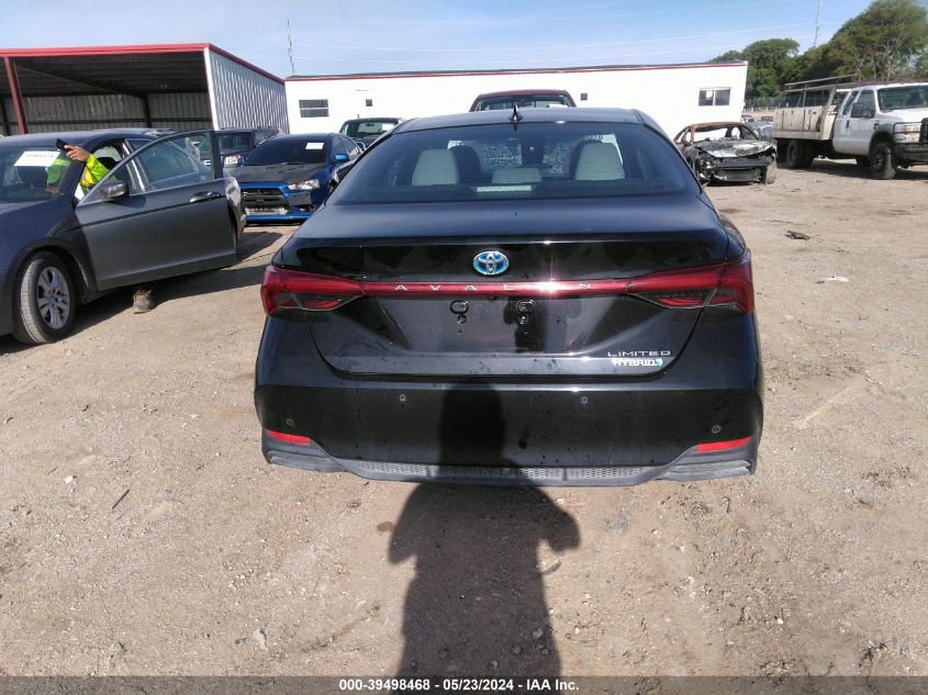 2021 Toyota Avalon Limited Hybrid VIN: 4T1DA1AB4MU010867 Lot: 39498468