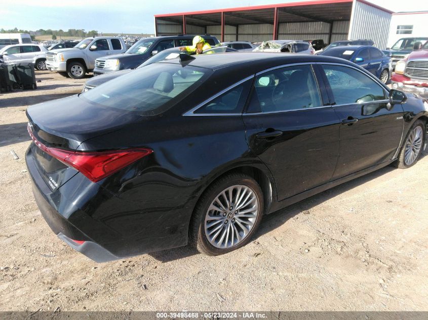 2021 Toyota Avalon Limited Hybrid VIN: 4T1DA1AB4MU010867 Lot: 39498468