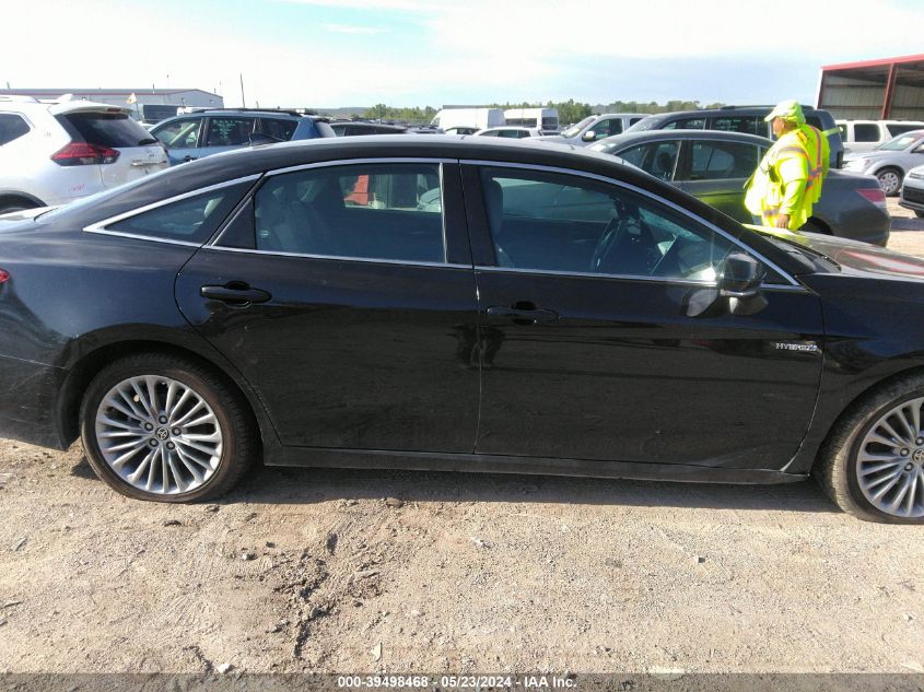2021 Toyota Avalon Limited Hybrid VIN: 4T1DA1AB4MU010867 Lot: 39498468