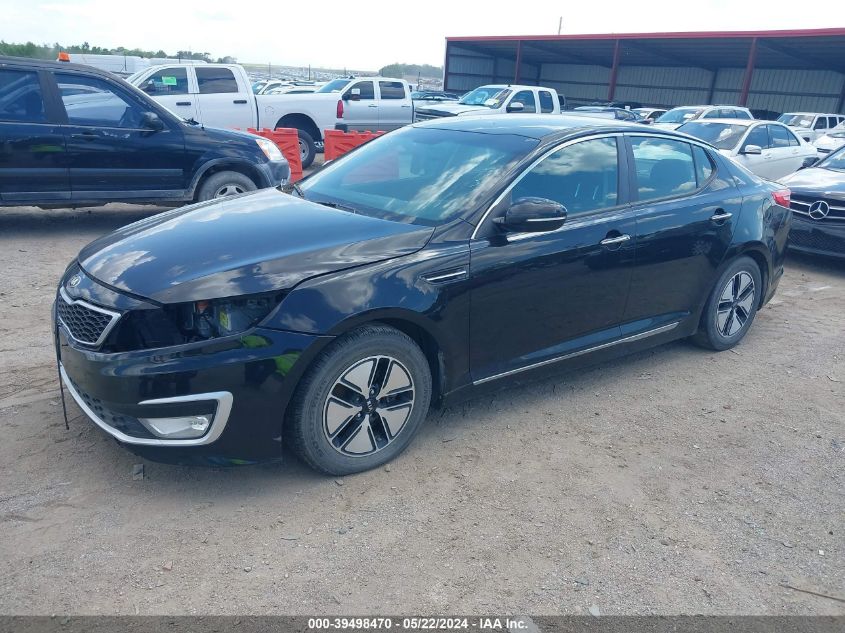 2012 Kia Optima Hybrid Ex VIN: KNAGM4AD7C5021962 Lot: 39498470