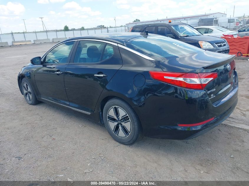 2012 Kia Optima Hybrid Ex VIN: KNAGM4AD7C5021962 Lot: 39498470