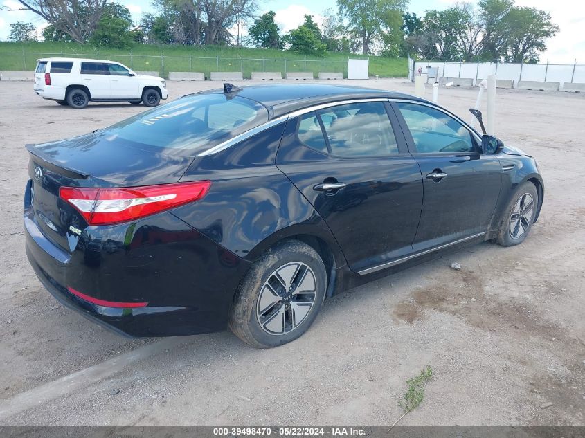 2012 Kia Optima Hybrid Ex VIN: KNAGM4AD7C5021962 Lot: 39498470