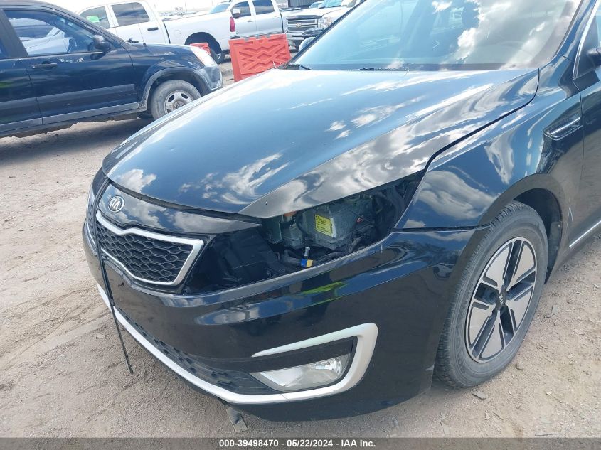 2012 Kia Optima Hybrid Ex VIN: KNAGM4AD7C5021962 Lot: 39498470