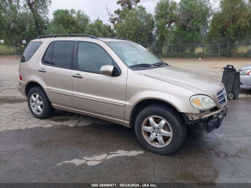 2003 Mercedes-Benz Ml 500 500 VIN: 4JGAB75E53A431570 Lot: 39498471