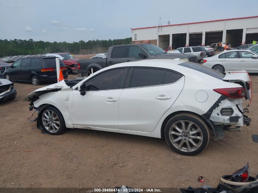 2014 Mazda Mazda3 S Grand Touring VIN: JM1BM1W31E1126230 Lot: 39498474