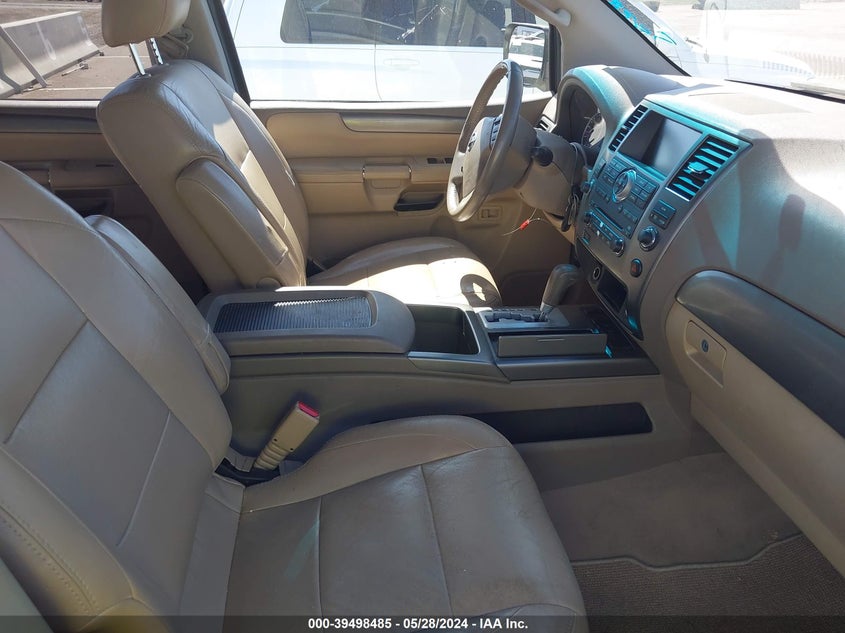 2008 Nissan Armada Se/Le VIN: 5N1AA08D68N626672 Lot: 39498485