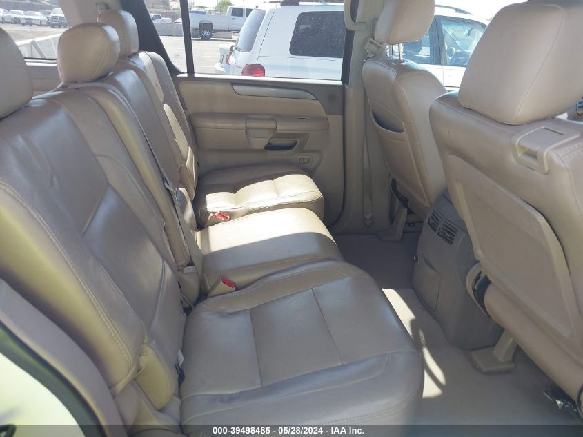 2008 Nissan Armada Se/Le VIN: 5N1AA08D68N626672 Lot: 39498485