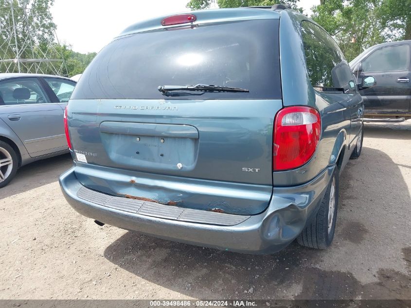 2007 Dodge Grand Caravan Sxt VIN: 2D4GP44L27R119158 Lot: 39498486