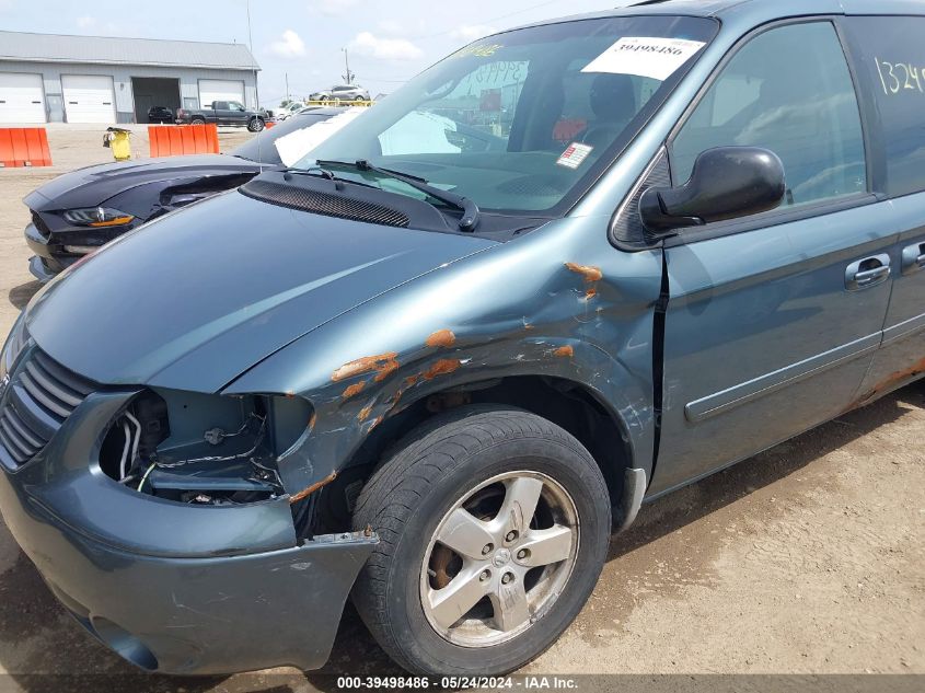 2007 Dodge Grand Caravan Sxt VIN: 2D4GP44L27R119158 Lot: 39498486