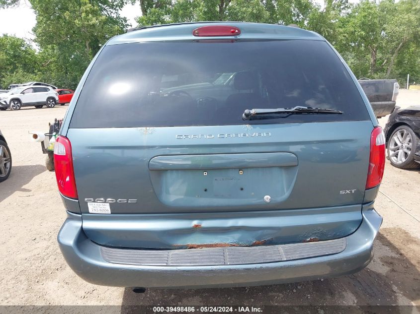 2007 Dodge Grand Caravan Sxt VIN: 2D4GP44L27R119158 Lot: 39498486