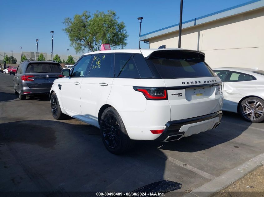 2022 Land Rover Range Rover Sport Hst Mhev VIN: SALWS2RU4NA234058 Lot: 39498489