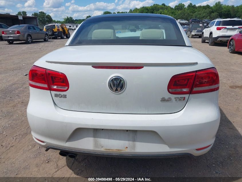 2016 Volkswagen Eos Komfort VIN: WVWBW8AH3GV000551 Lot: 39498498