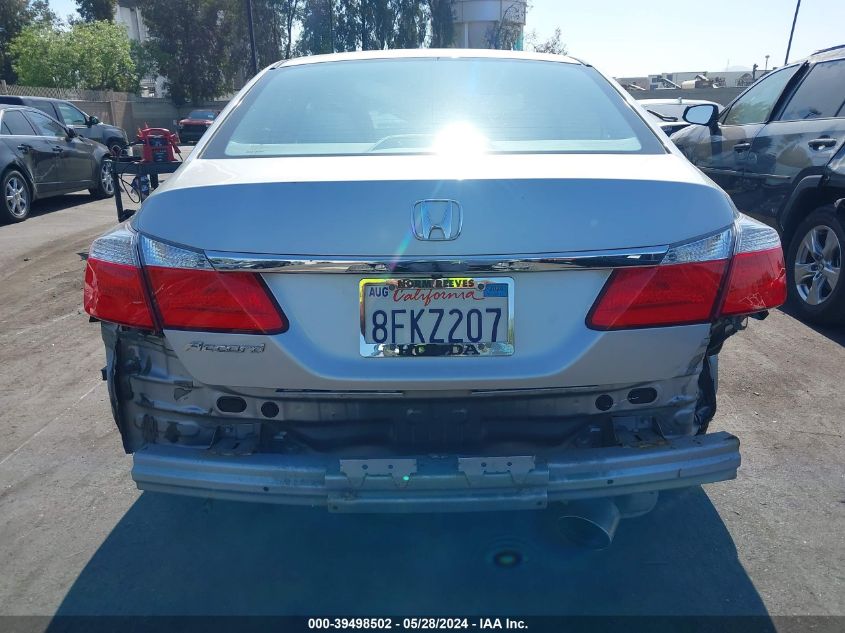 2014 Honda Accord Lx VIN: 1HGCR2F33EA105232 Lot: 39498502