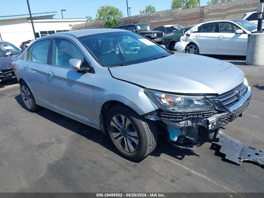 2014 Honda Accord Lx VIN: 1HGCR2F33EA105232 Lot: 39498502