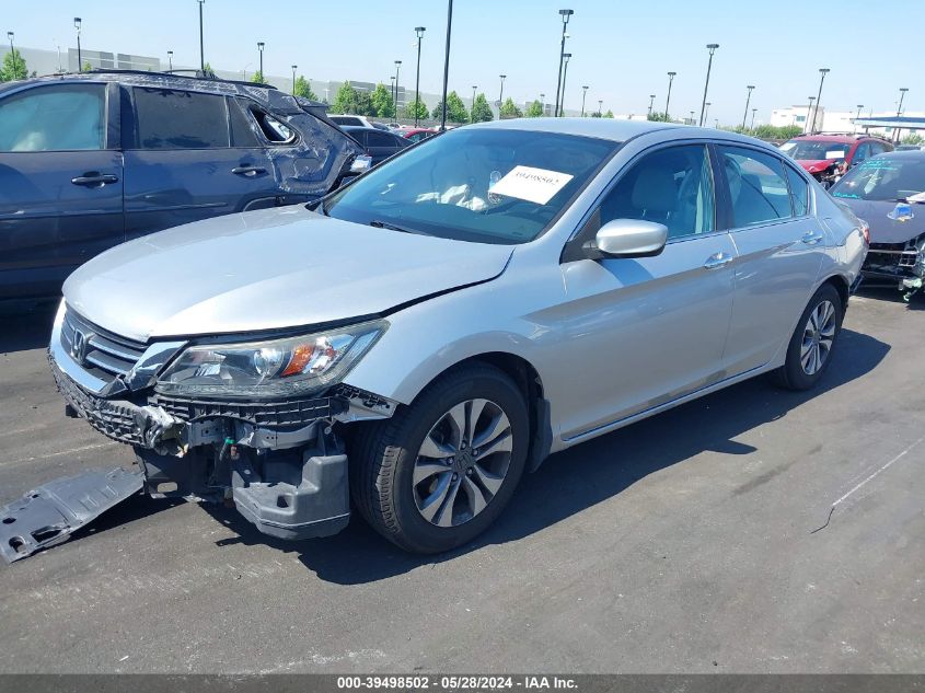 2014 Honda Accord Lx VIN: 1HGCR2F33EA105232 Lot: 39498502