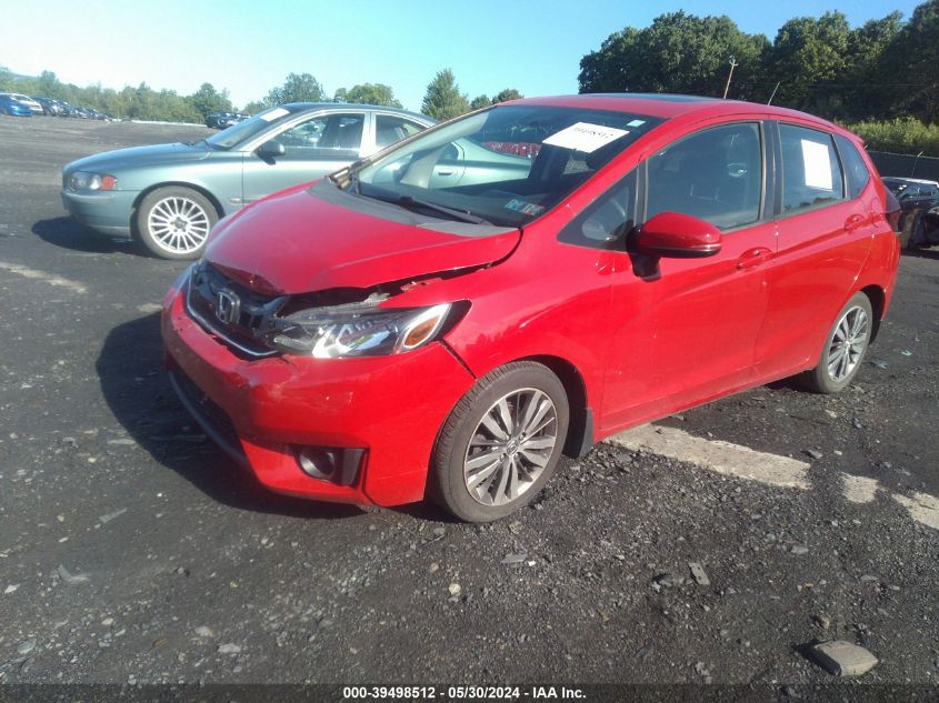 2015 Honda Fit Ex/Exl VIN: 3HGGK5H8XFM707467 Lot: 39498512