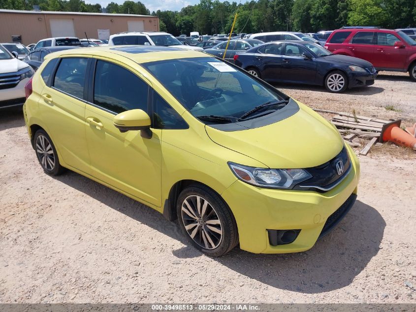 2015 Honda Fit Ex/Ex-L VIN: 3HGGK5H81FM725193 Lot: 39498513