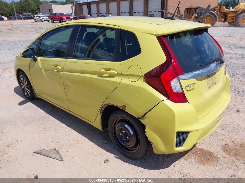 2015 Honda Fit Ex/Ex-L VIN: 3HGGK5H81FM725193 Lot: 39498513