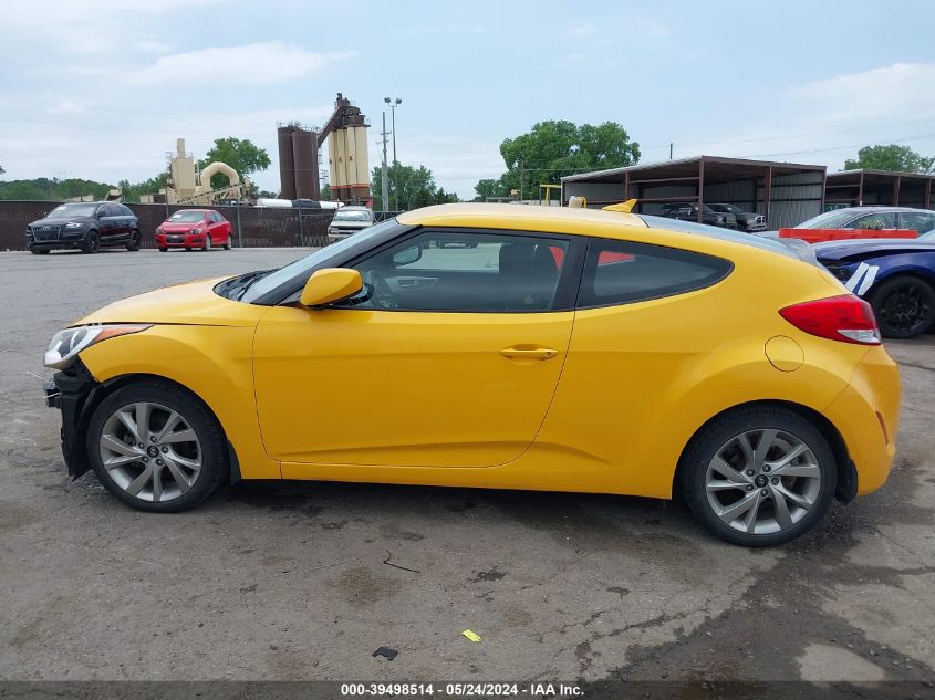 2016 HYUNDAI VELOSTER - KMHTC6AD4GU252177