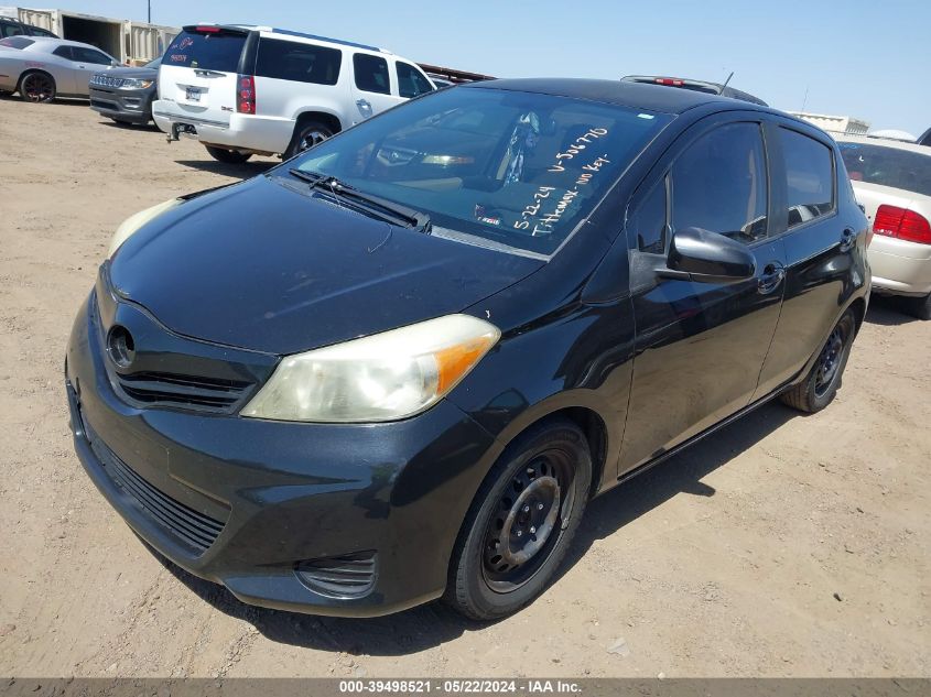 2012 Toyota Yaris Le VIN: JTDKTUD31CD506770 Lot: 39498521