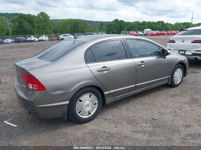 JHMFA36216S003941 | 2006 HONDA CIVIC HYBRID