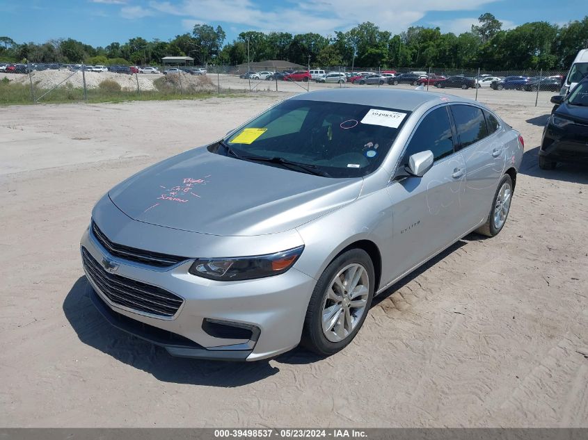 2018 Chevrolet Malibu Lt VIN: 1G1ZD5ST1JF141621 Lot: 39498537