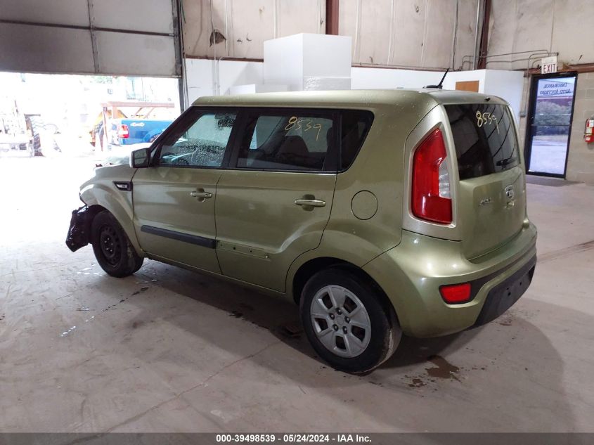 2013 Kia Soul VIN: KNDJT2A52D7623361 Lot: 40194811