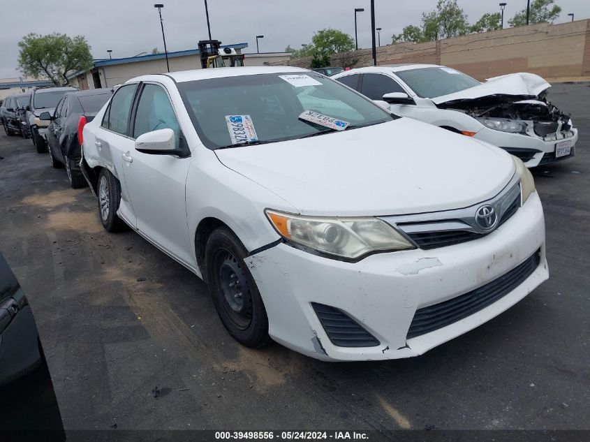 2012 Toyota Camry Le VIN: 4T1BF1FK9CU574059 Lot: 39498556