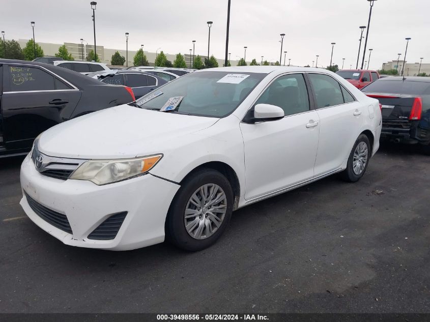 2012 Toyota Camry Le VIN: 4T1BF1FK9CU574059 Lot: 39498556