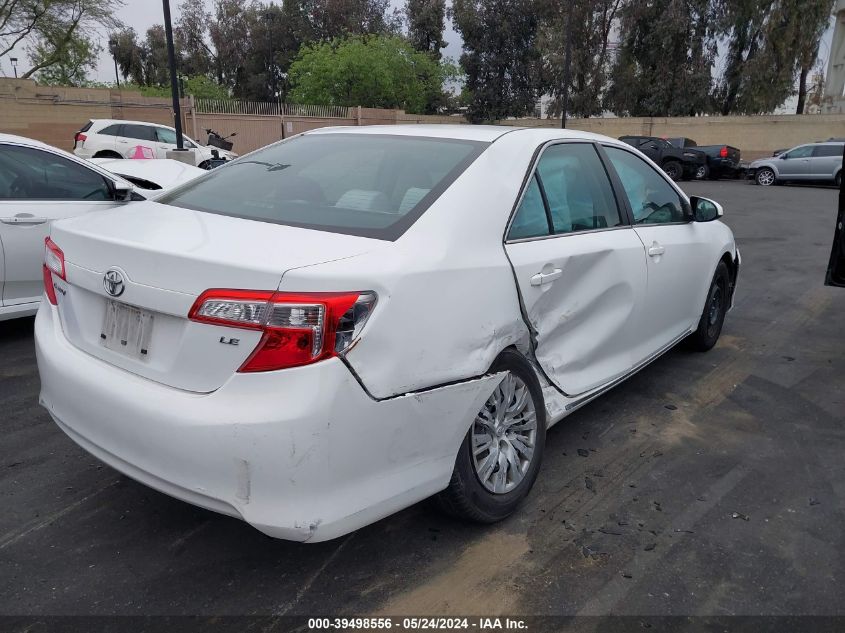 2012 Toyota Camry Le VIN: 4T1BF1FK9CU574059 Lot: 39498556