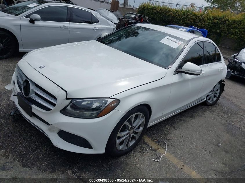 2015 Mercedes-Benz C 300 Luxury/Sport VIN: 55SWF4JB4FU060369 Lot: 39498566