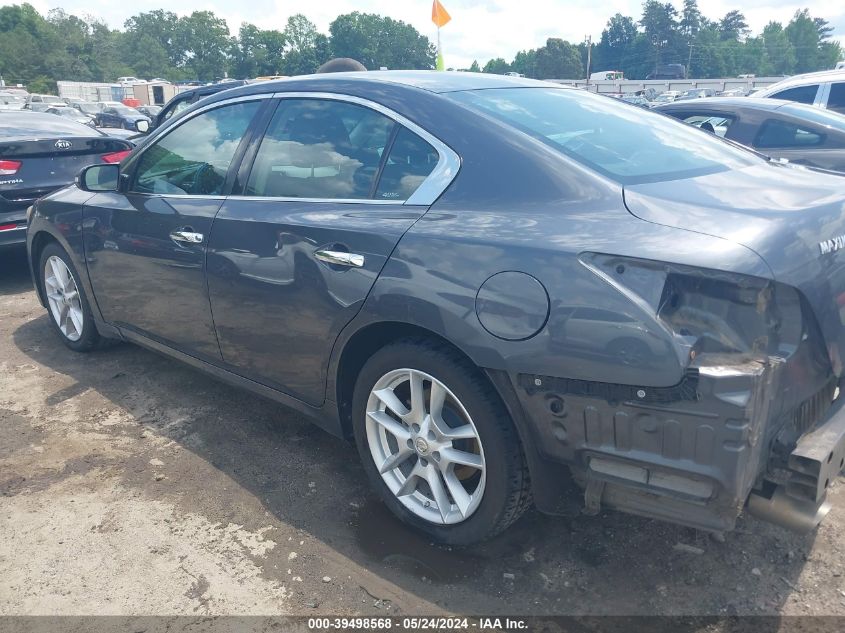 2009 Nissan Maxima 3.5 Sv VIN: 1N4AA51E79C825592 Lot: 39498568