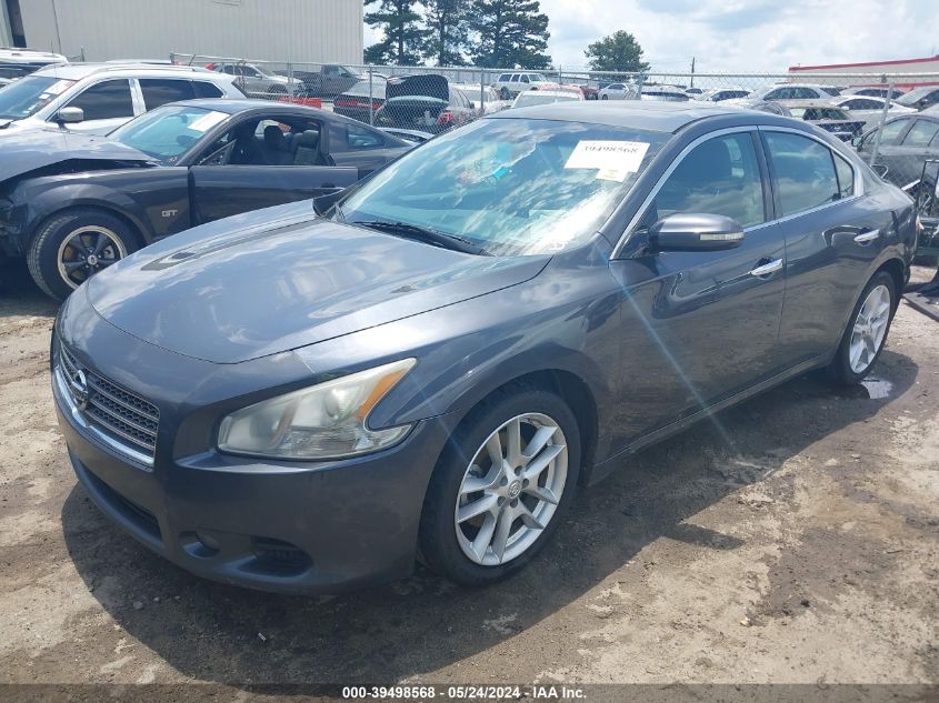 2009 Nissan Maxima 3.5 Sv VIN: 1N4AA51E79C825592 Lot: 39498568