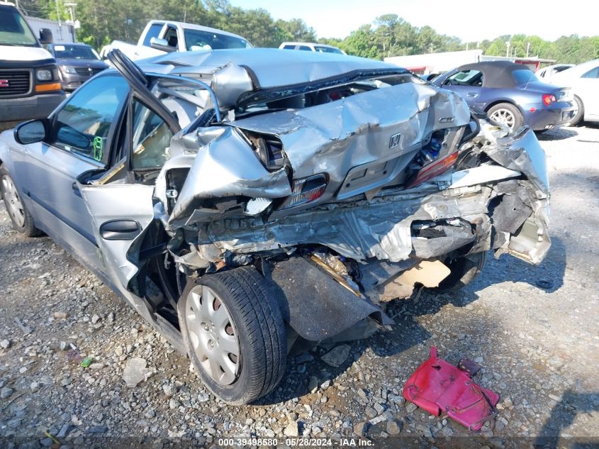 1999 Honda Civic Lx VIN: 1HGEJ6675XL055306 Lot: 39498580