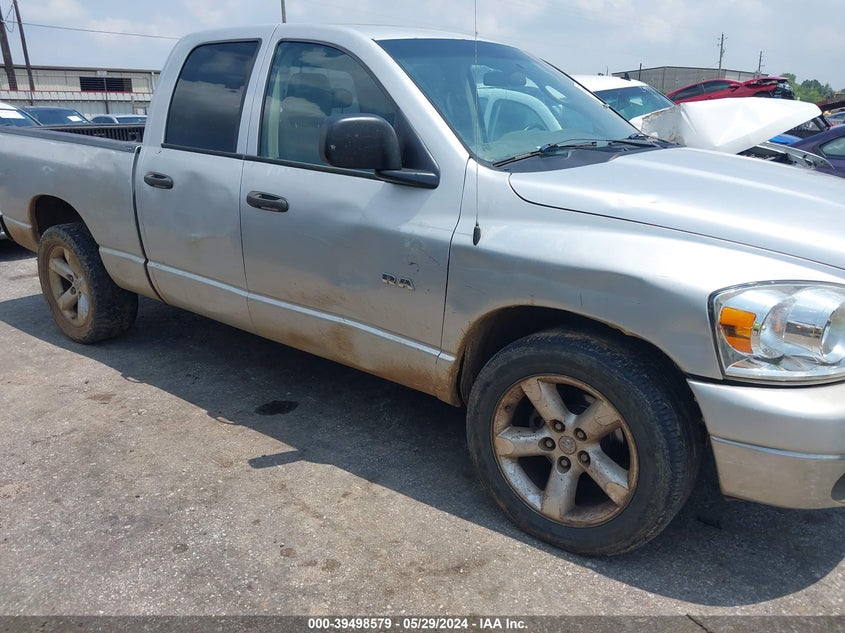 2008 Dodge Ram 1500 Slt VIN: 1D7HA18N28S629738 Lot: 39498579