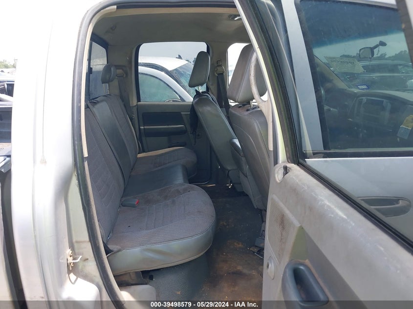 2008 Dodge Ram 1500 Slt VIN: 1D7HA18N28S629738 Lot: 39498579