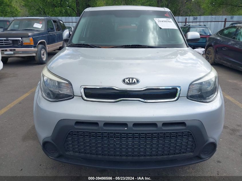 2015 Kia Soul + VIN: KNDJP3A57F7769039 Lot: 39498586