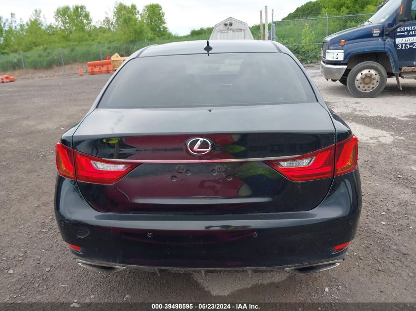 2013 Lexus Gs 350 VIN: JTHCE1BL0D5006416 Lot: 39498595