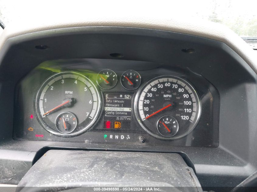 2012 Ram 1500 Slt VIN: 1C6RD7GP7CS233767 Lot: 39498598