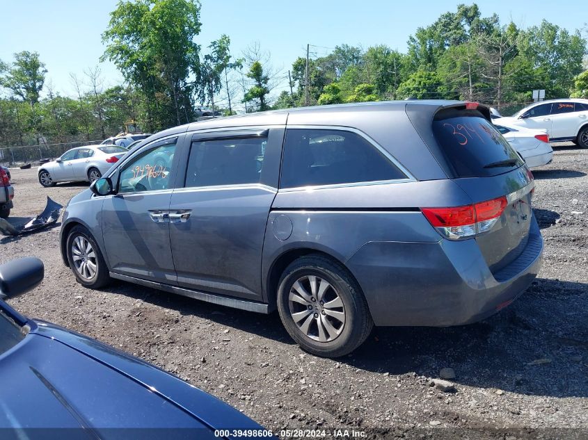 2016 Honda Odyssey Ex-L VIN: 5FNRL5H67GB083703 Lot: 39498606