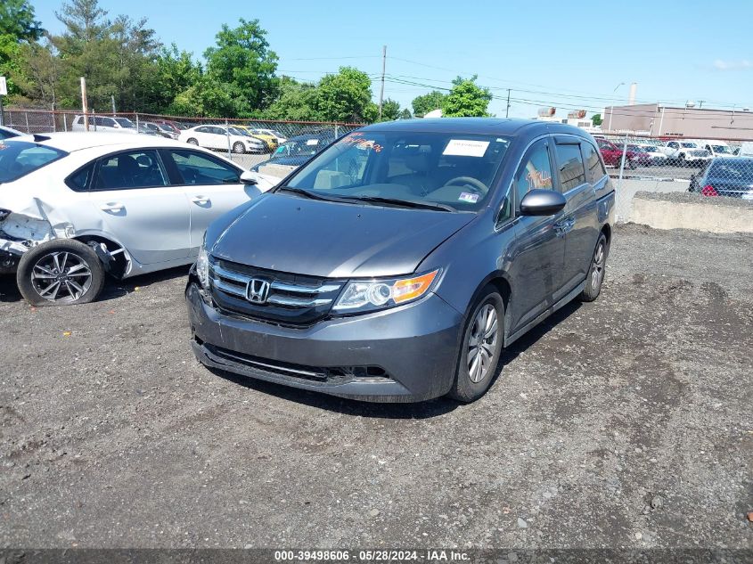 2016 Honda Odyssey Ex-L VIN: 5FNRL5H67GB083703 Lot: 39498606