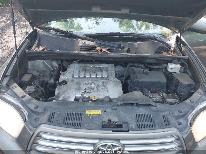 2010 Toyota Highlander Base V6 VIN: 5TDBK3EHXAS024694 Lot: 39498610