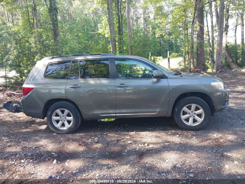 2010 Toyota Highlander Base V6 VIN: 5TDBK3EHXAS024694 Lot: 39498610