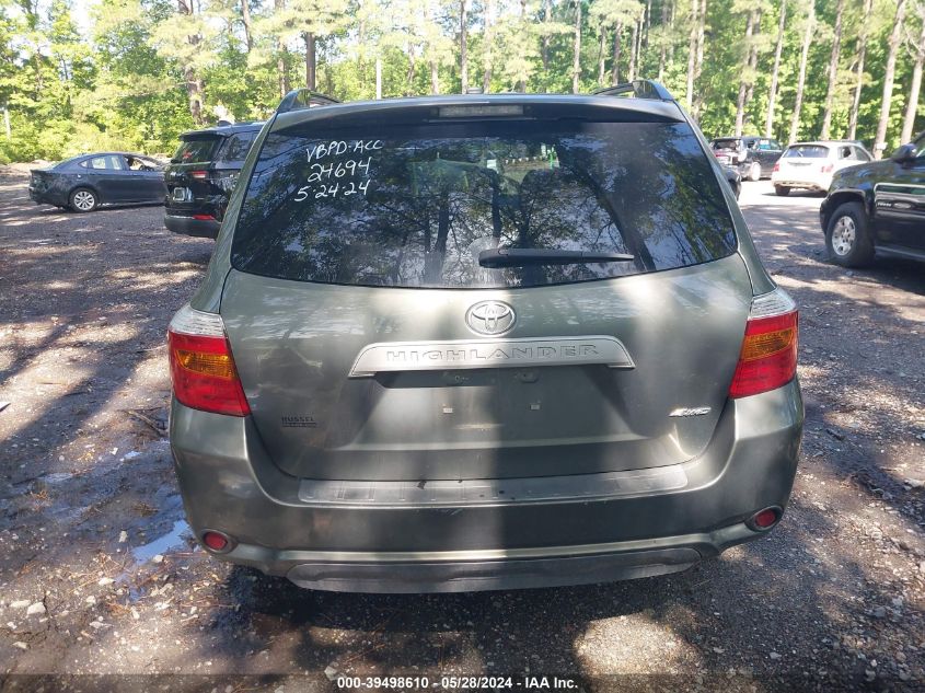 2010 Toyota Highlander Base V6 VIN: 5TDBK3EHXAS024694 Lot: 39498610