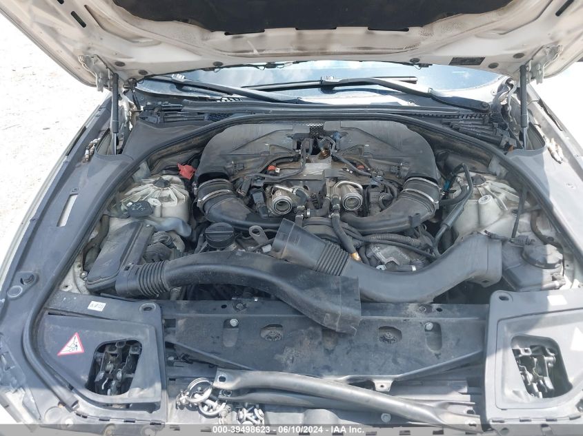 2012 BMW 550I VIN: WBAFR9C53CDV59094 Lot: 39498623