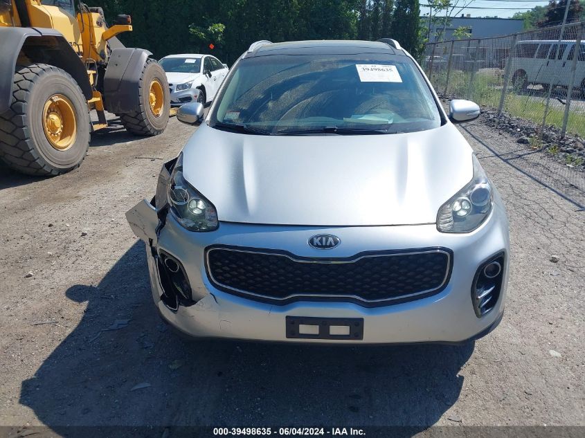 2017 Kia Sportage Ex VIN: KNDPNCACXH7293919 Lot: 39498635
